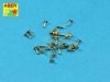 Aber 16112 Turned Hexagonal bolts (1,34x2,60mm) x 30 pcs. (1:16)